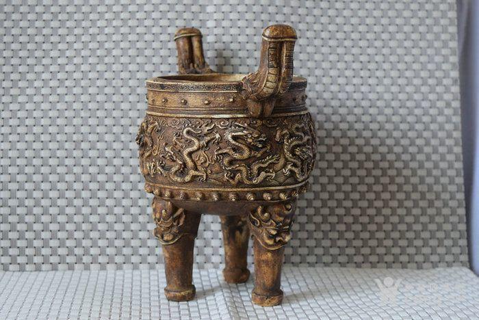 清代九龙鼎18860571267