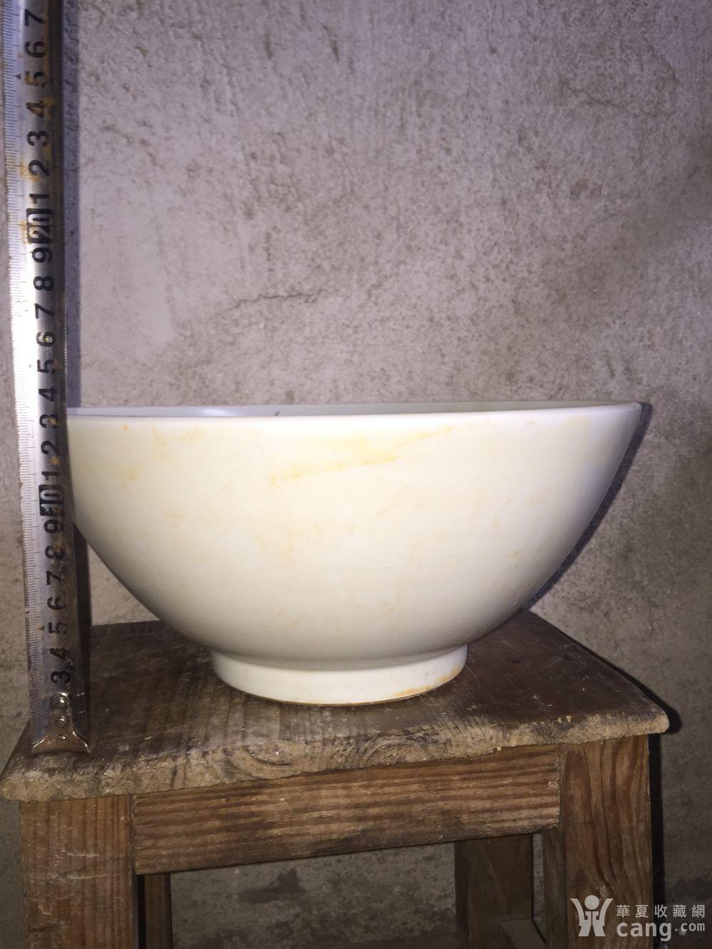 乡下收的一个大白碗