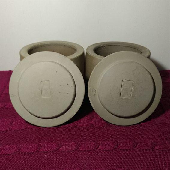 "古燕赵子玉记"蟋蟀罐一对