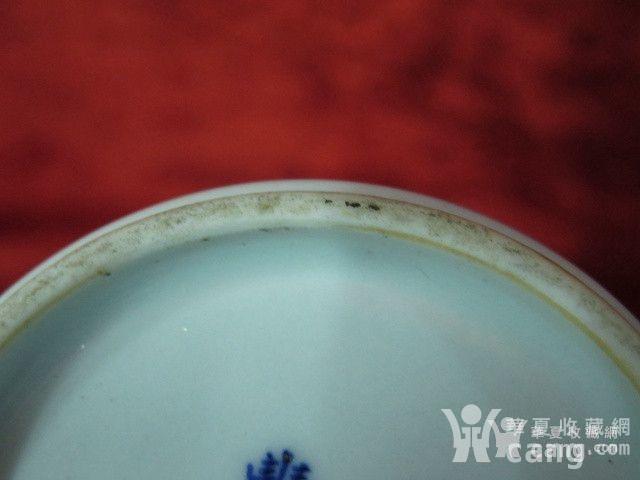 青花瓶 高29肚13cm