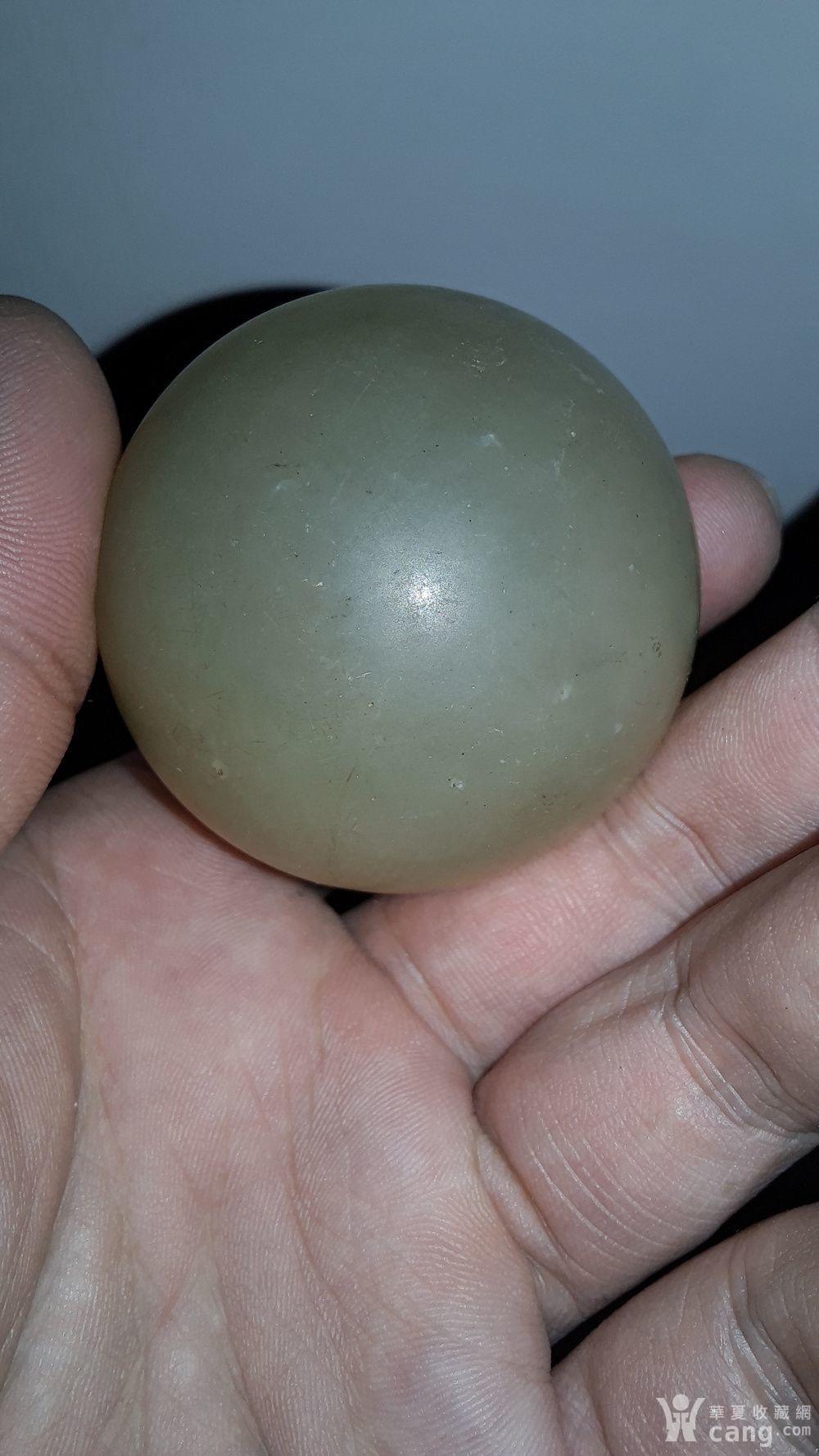 老玉石球_地摊交易_华夏收藏网