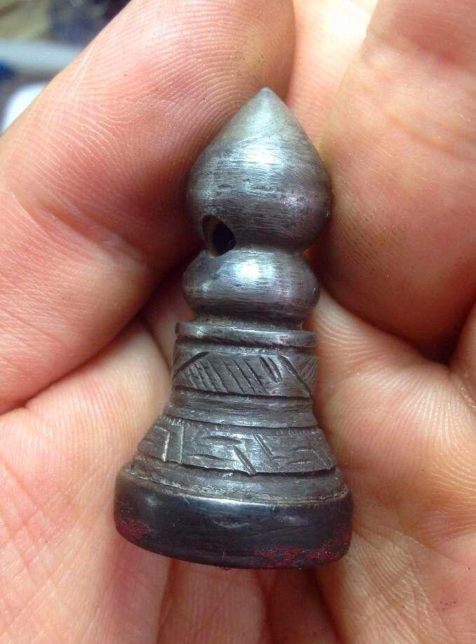 西藏玄铁老印章_地摊交易_华夏收藏网