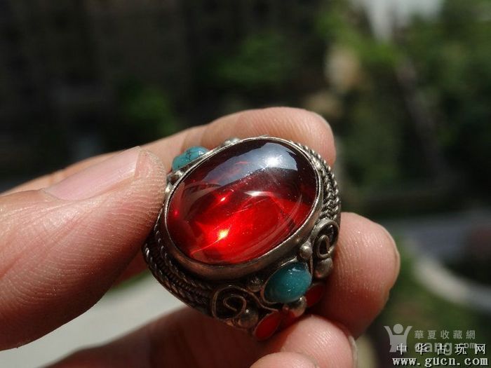 清代红宝石戒指