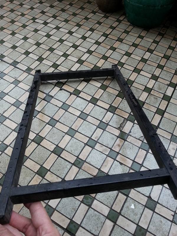 精品晚清铁力木豆腐架