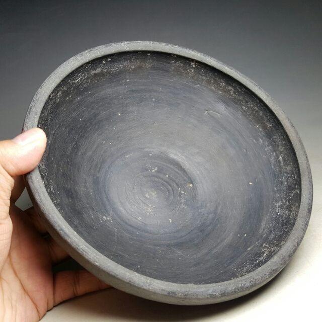元黑陶碗