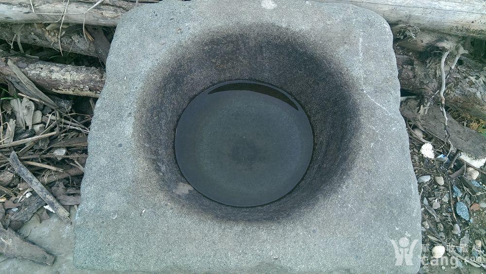 清早期大石臼捣臼 青石石雕农庄摆饰酒店装饰古玩家具旧古董收藏