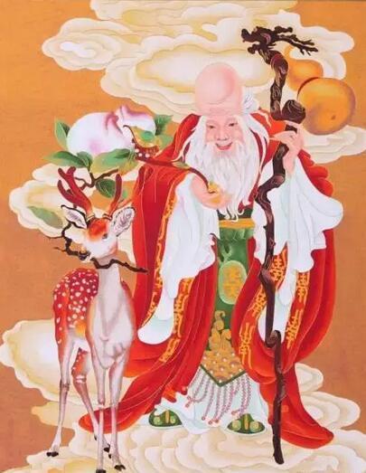 戴嘉林掐丝珐琅福寿万年长璧画 高99公分