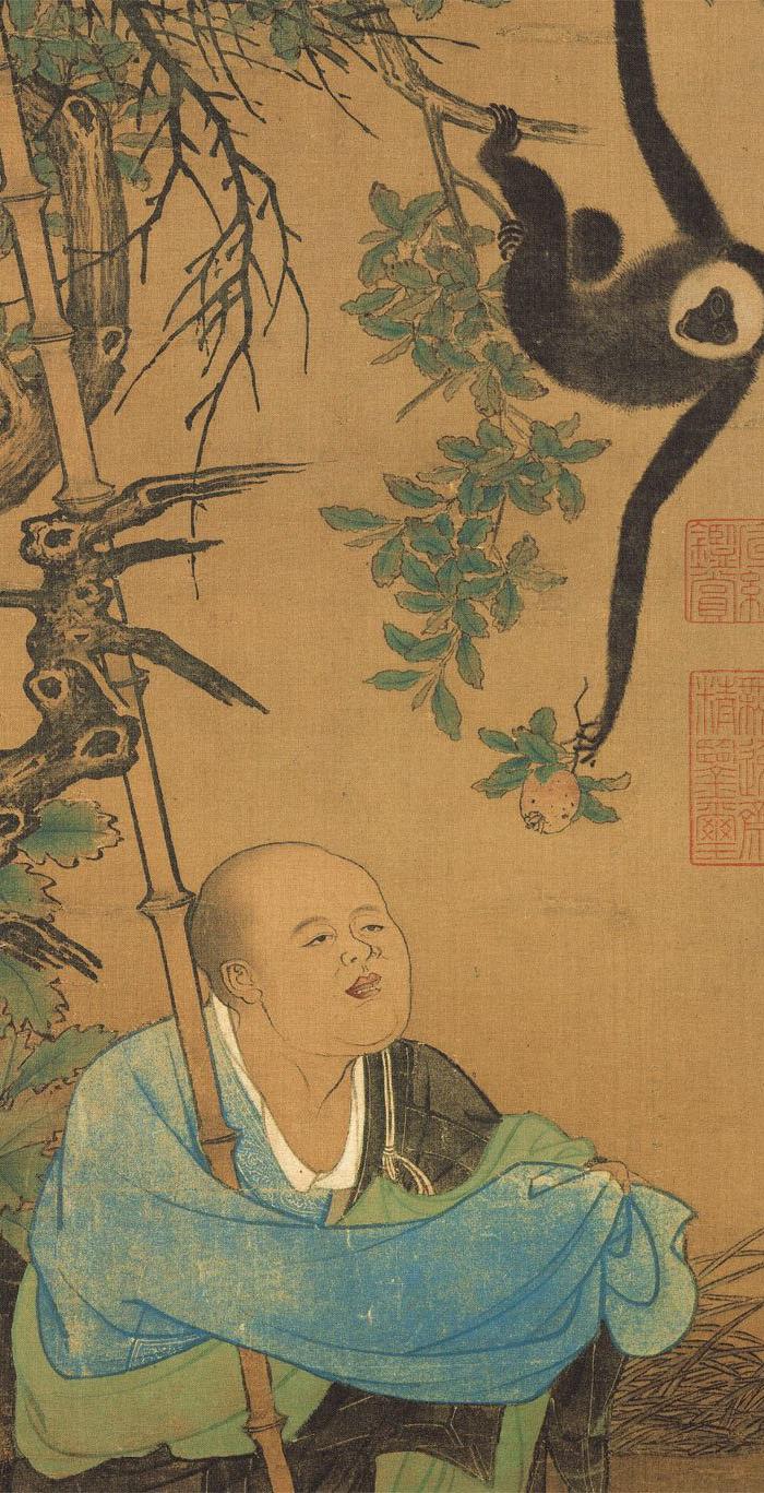 宋-刘松年-罗汉图-绢本