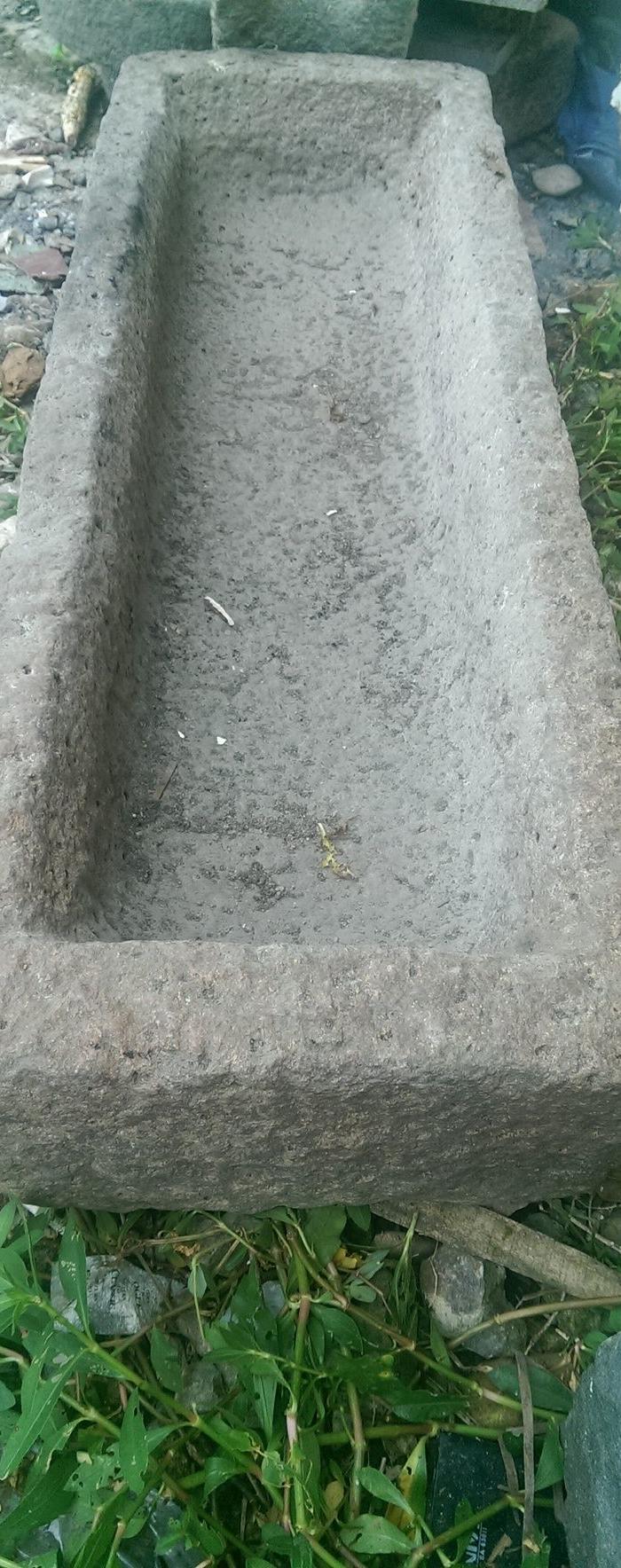 大石槽牛食槽水槽鱼缸水槽盆景装饰