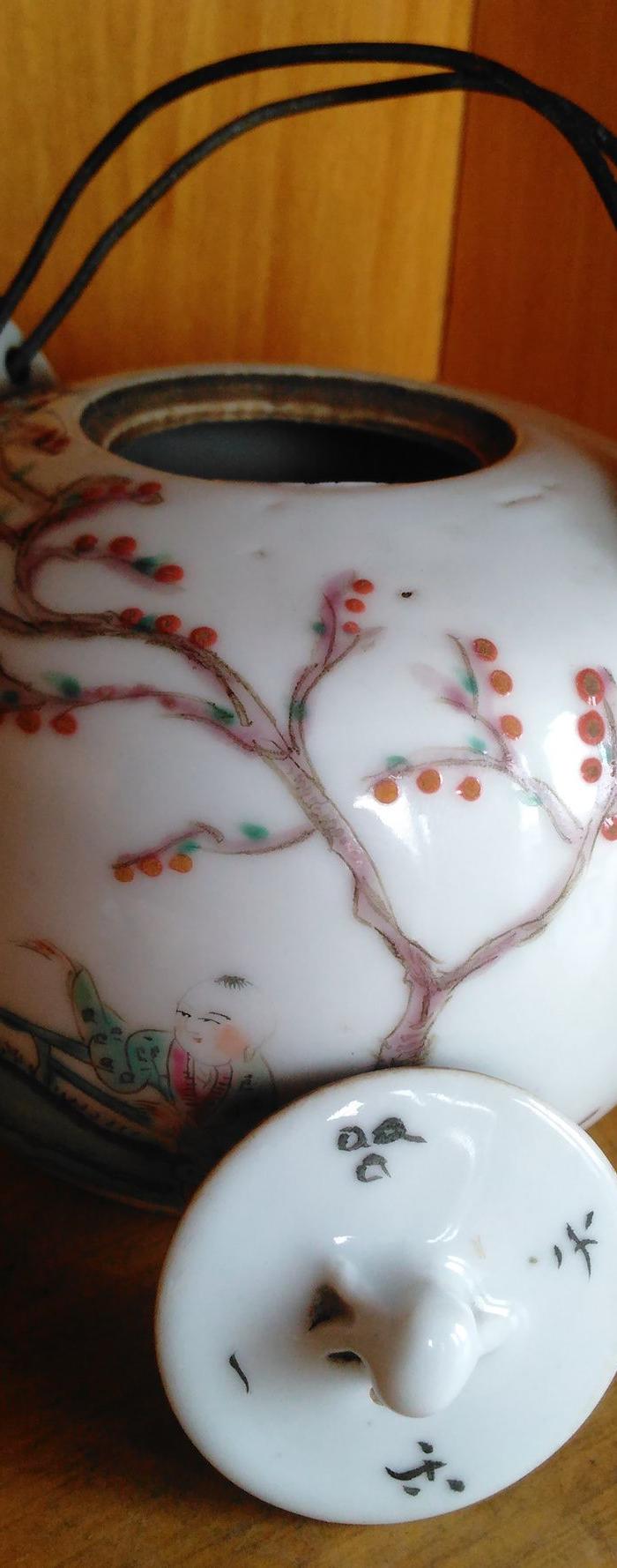 一把画工漂亮的民国名家余子清壶图片_来自藏友古缘居藏宝阁_瓷器