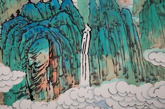 祁景新集福凝瑞如意图 约10平尺