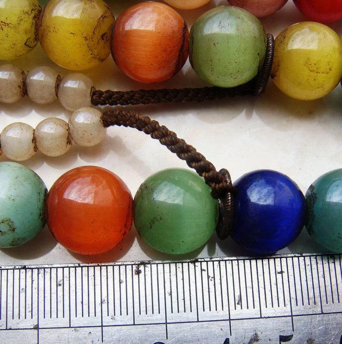 清代猫眼石朝珠108颗