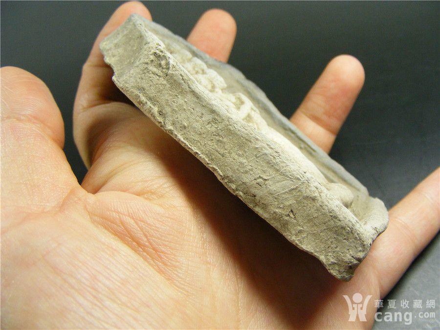 年份好 明代老白垩土千手千面观音大泥擦擦(包浆好)