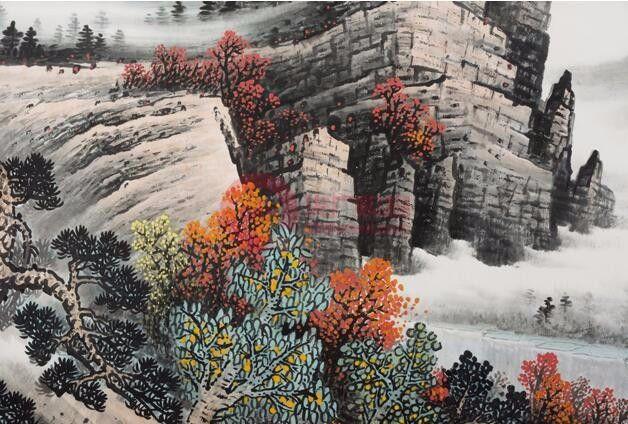 《杨炳钧春华秋实山水画典藏》