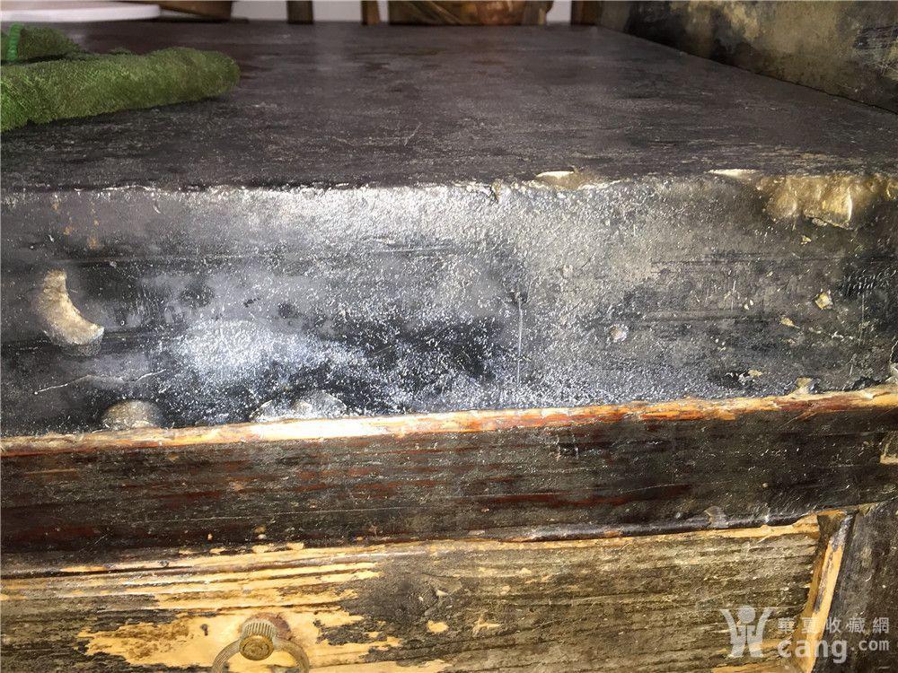 清乾隆有款带原配底座苏州陆墓练字澄泥金砖老物件保真