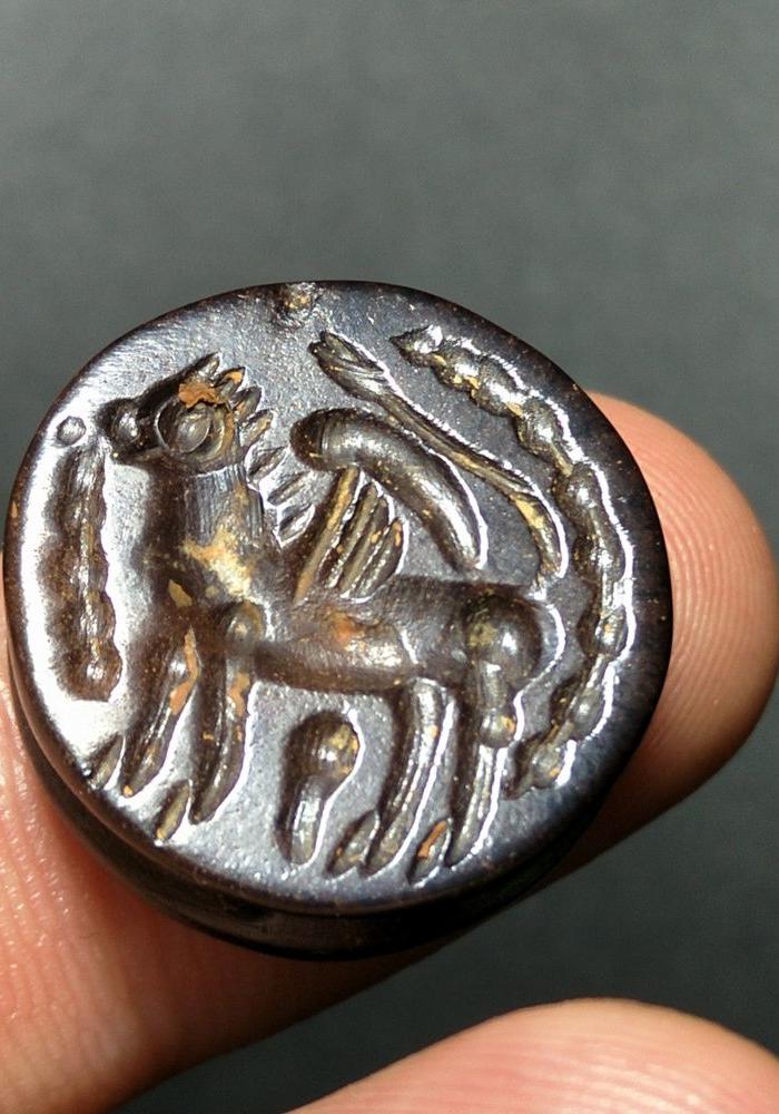 萨珊王朝陨石印章