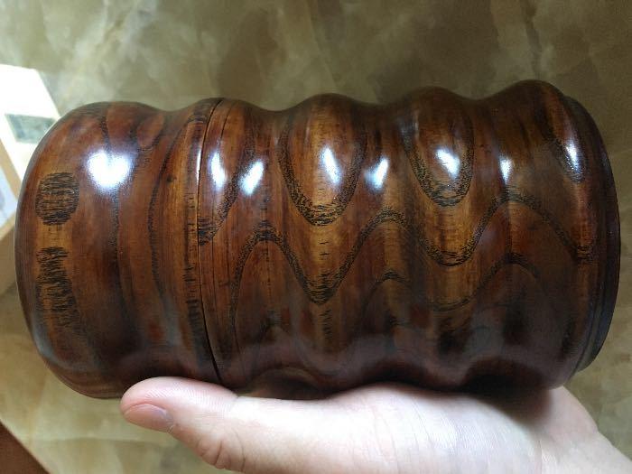 赤白松水杯老料