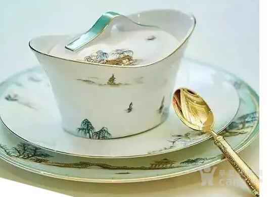 西湖韵国宴瓷g20杭州峰会专用108头套装