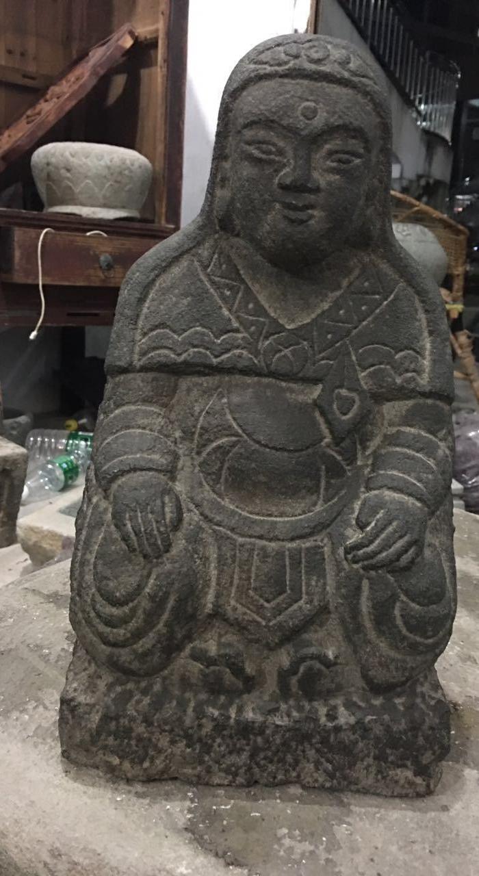 农村一手明代青石泗洲文佛