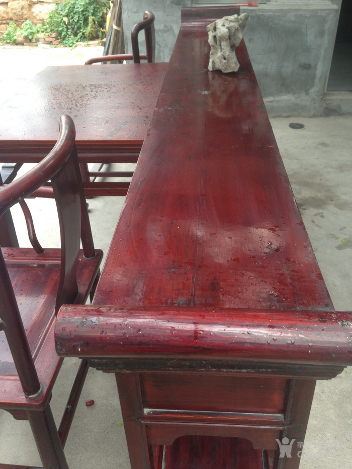 全品文革大漆家具一套