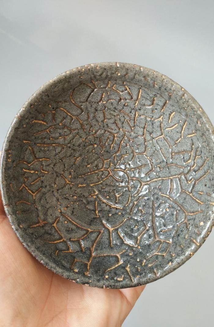 *建窑灰*釉龟裂纹茶盏(包老保真)