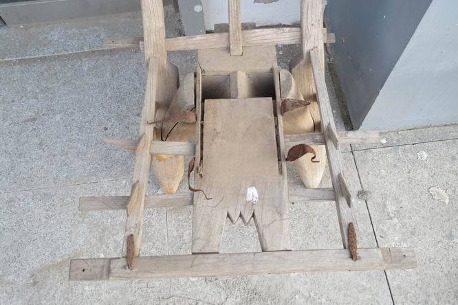 民国木质播种机