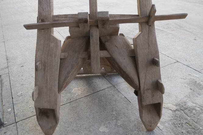 民国木质播种机