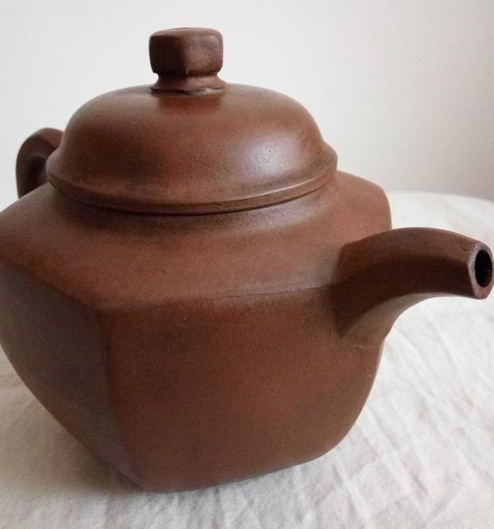 时大彬款六方壶