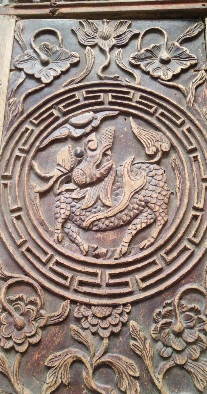 明代精品木雕四块