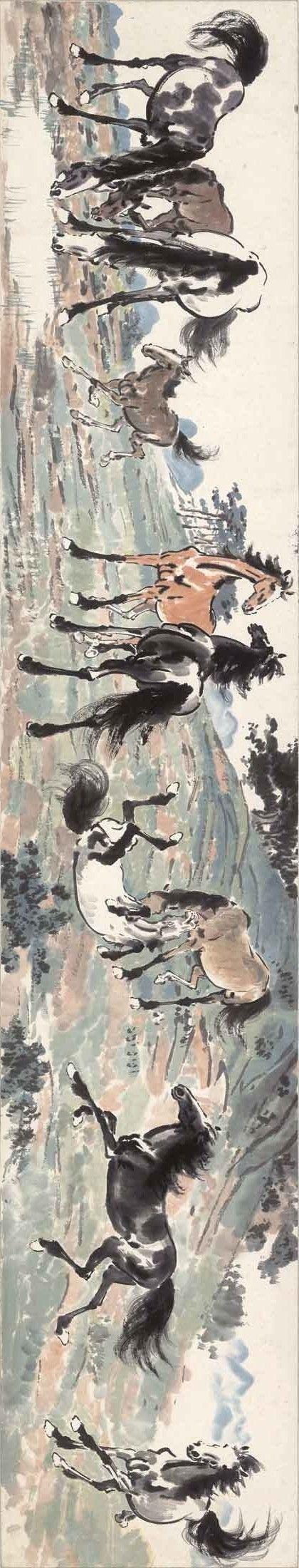 徐悲鸿-十骏图_徐悲鸿-十骏图价格_徐悲鸿-十骏图图片_来自藏友寻找我