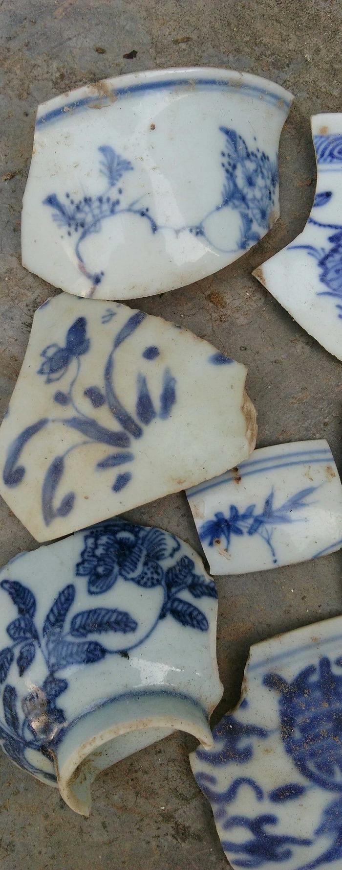 青花碎瓷--低价处理