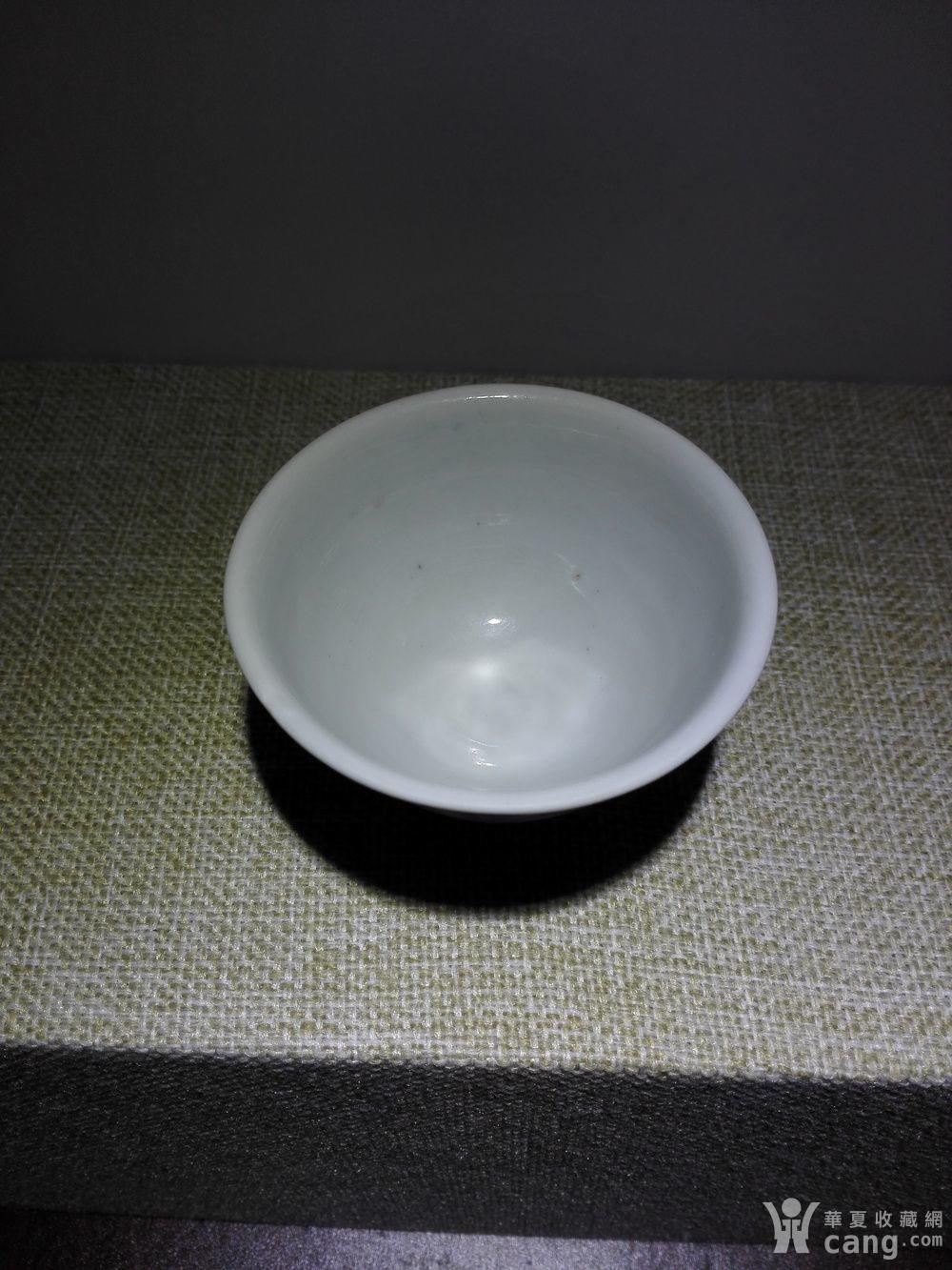 德化窑青花草龙杯