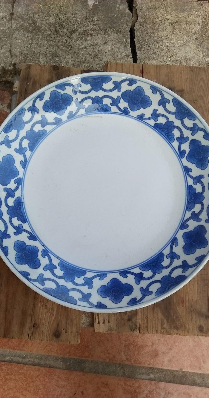 60--70年代青花盘子