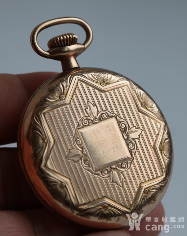 waltham(华生)vanguard23钻高端怀表