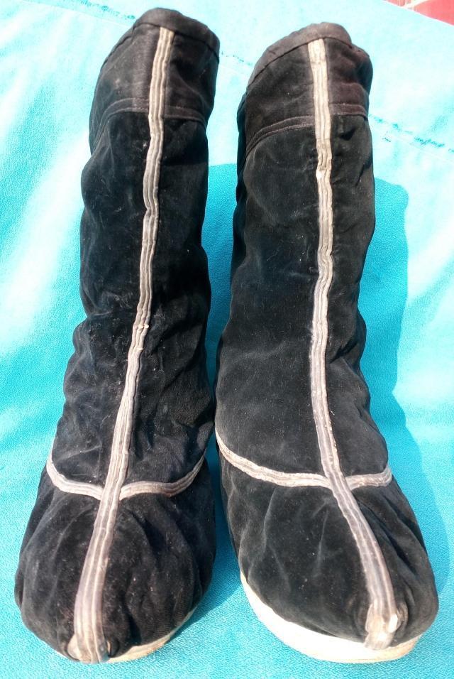 清代官靴一双完好