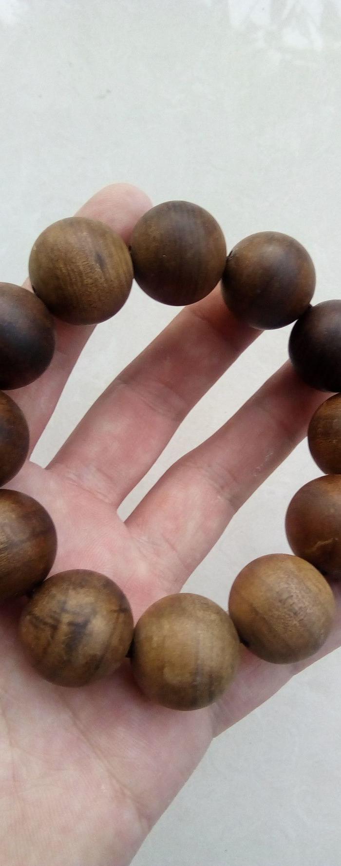 千年老料金丝楠木手串【保真】