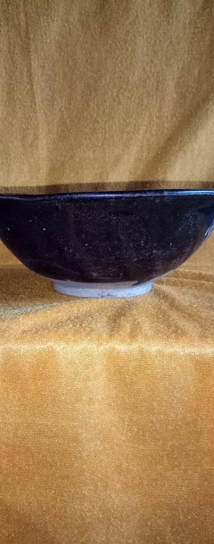 元代黑釉碗保真包老完整