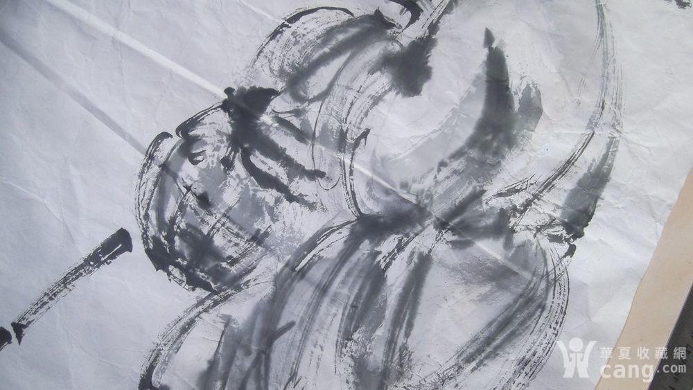 水墨画写意画人物画小品画三尺国画渔翁图,墨道山人画的好啊