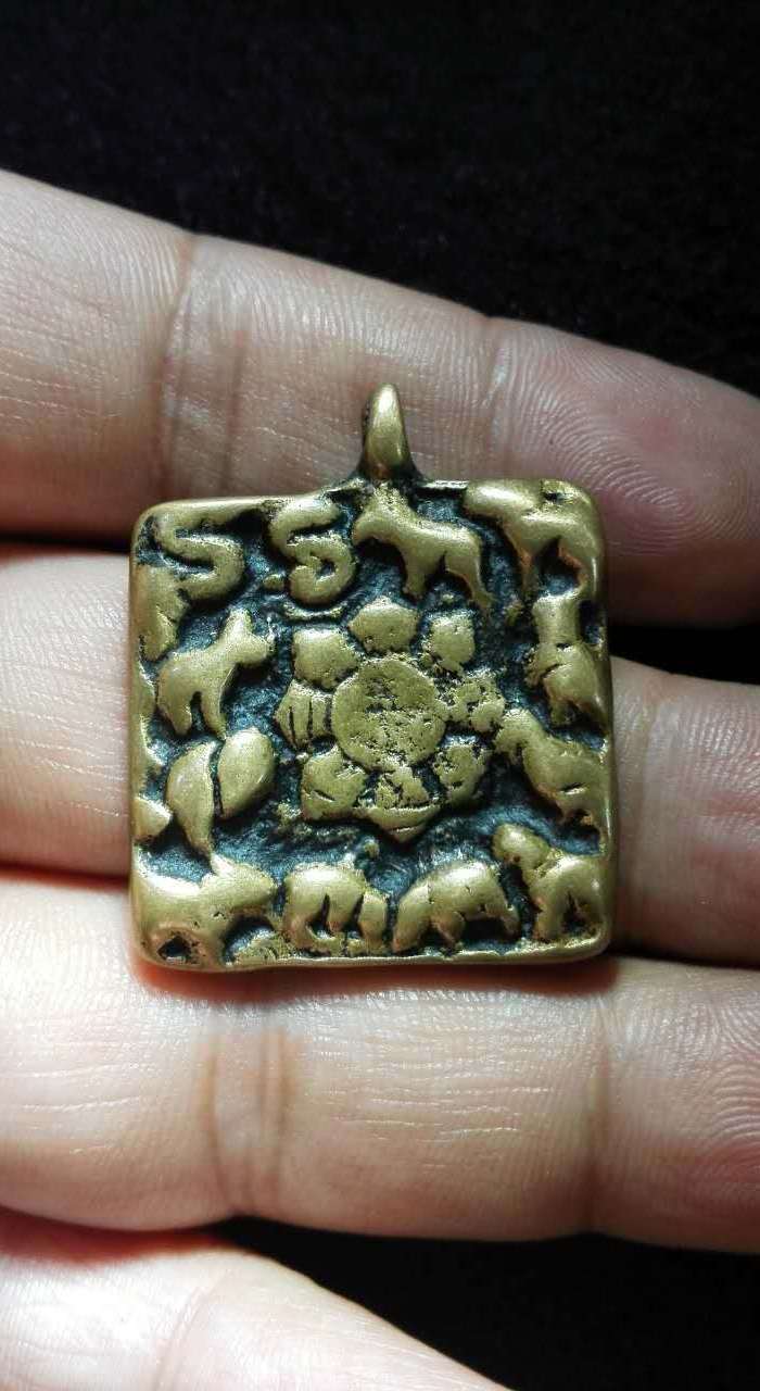 藏传九宫八卦地牌--至少400年历史--稀少