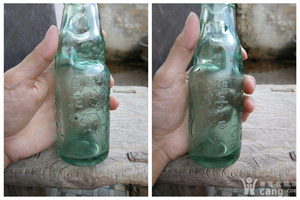 民国弹珠汽水玻璃瓶