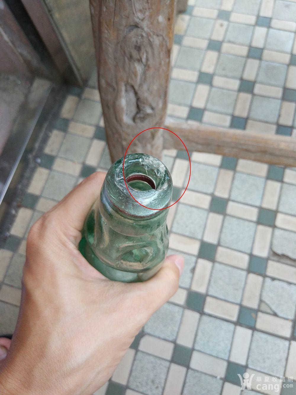 民国弹珠汽水玻璃瓶