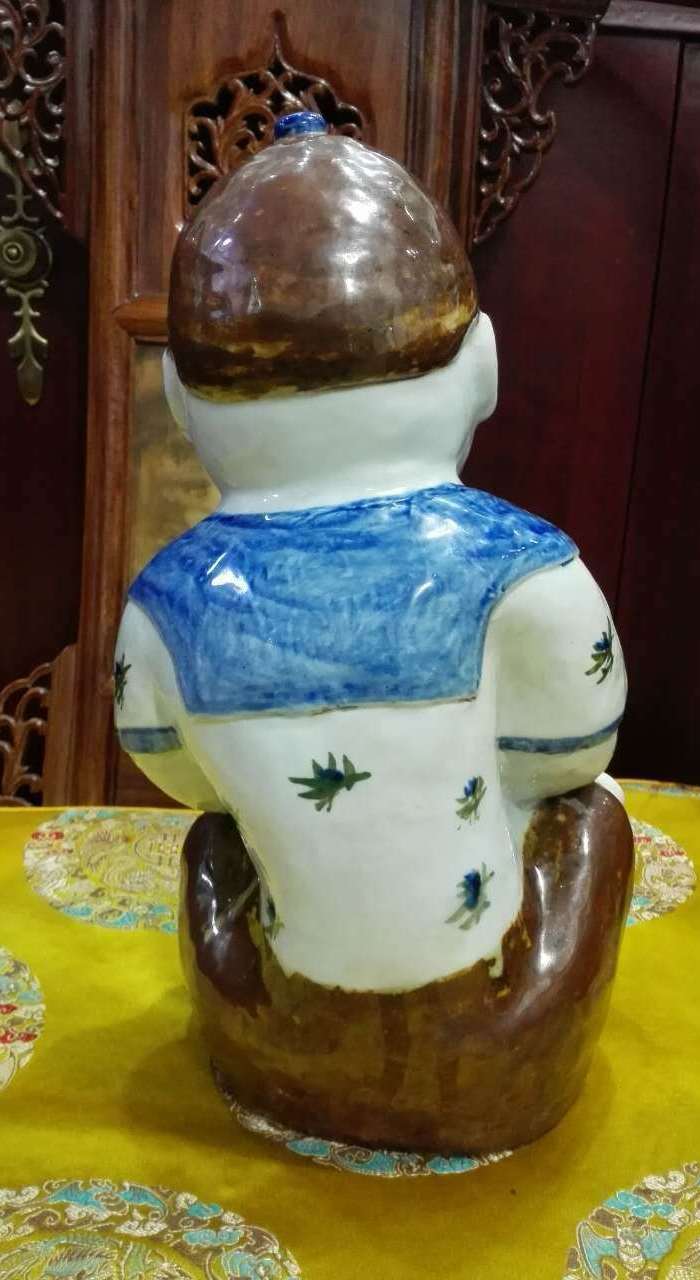 民国醴陵瓷大娃娃