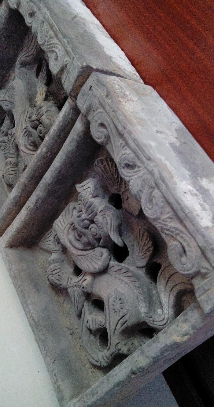 清代狮子纹砖雕_地摊交易_华夏收藏网