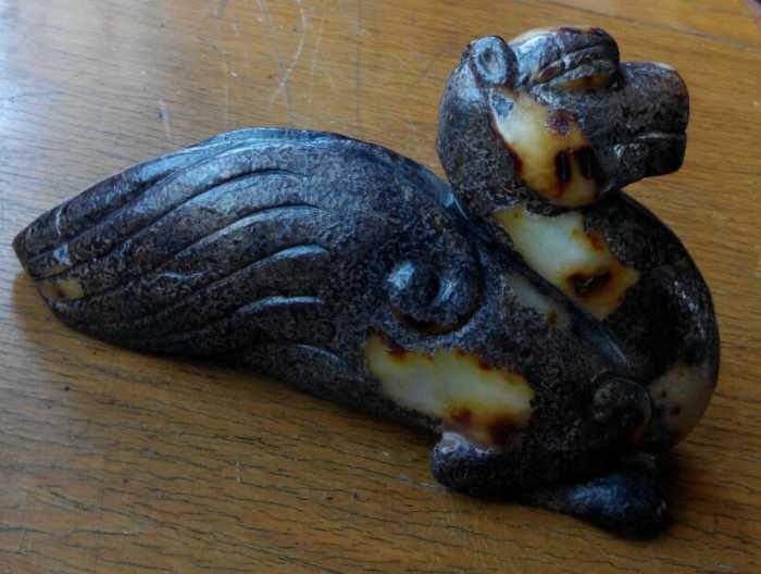 汉河磨玉镇墓兽