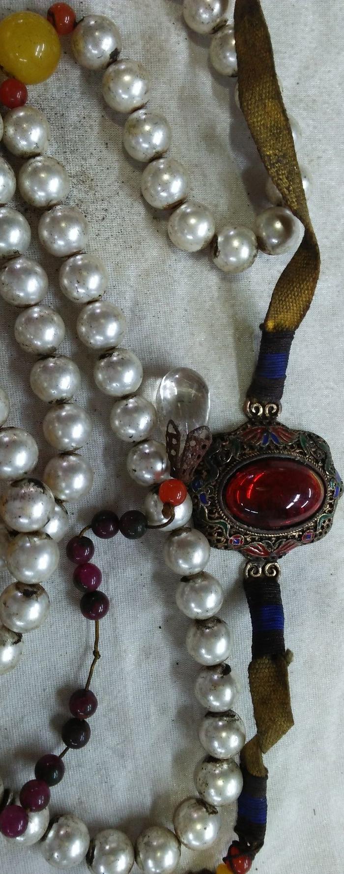 清代珍珠朝珠108颗