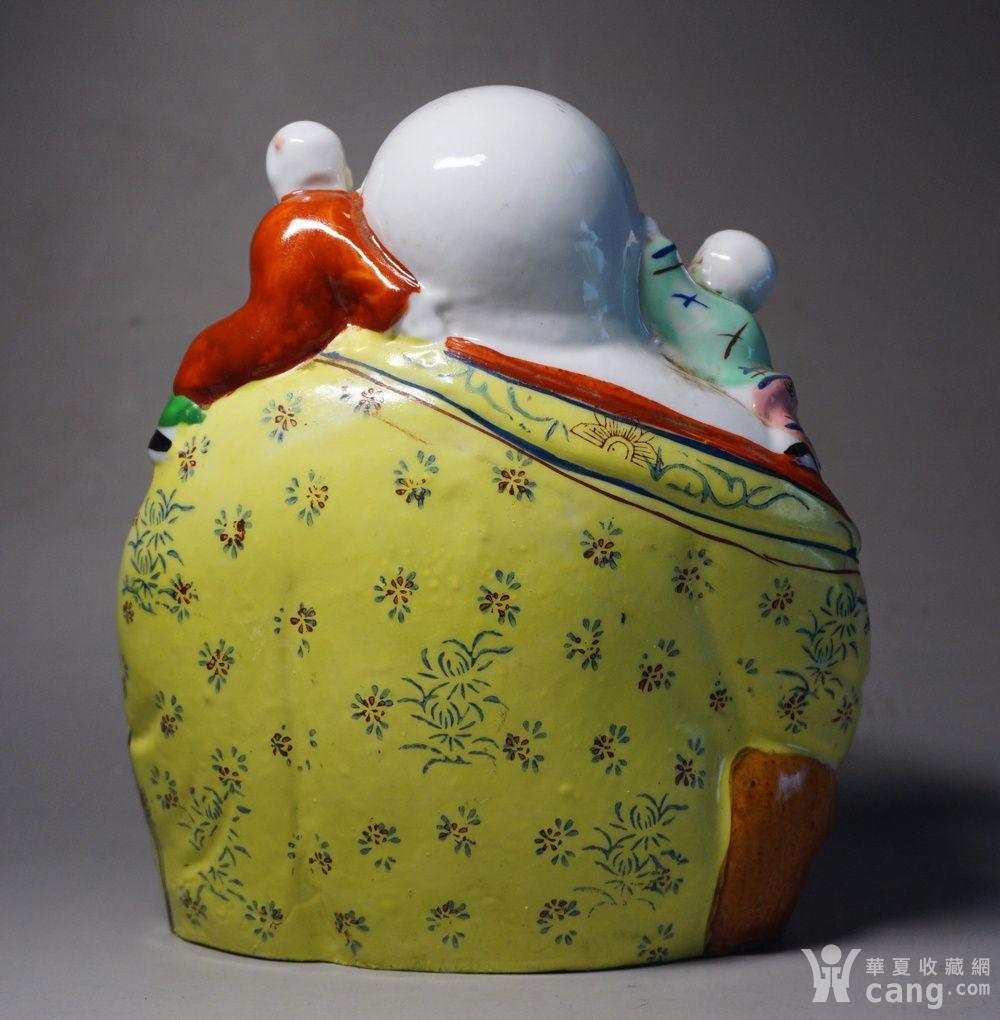 民国粉彩弥勒佛