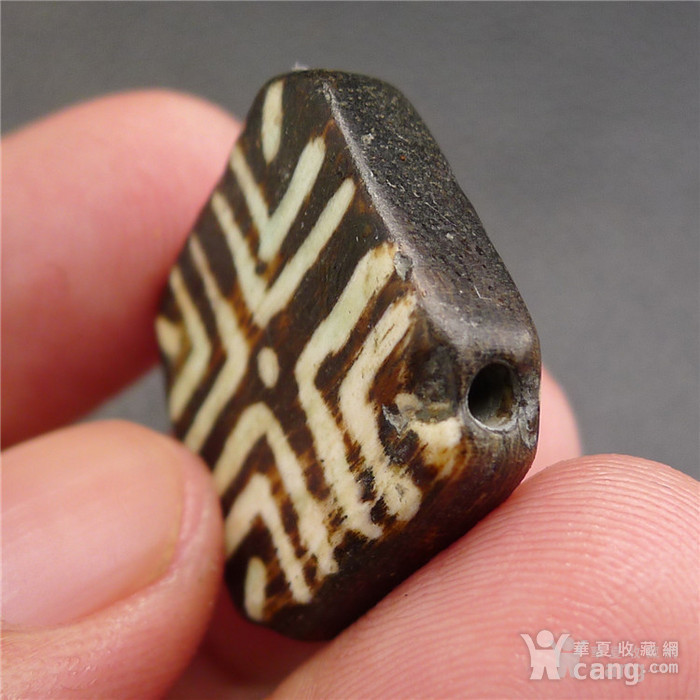 千年树化玉邦提克藏缅板珠 包老包真【不议价】