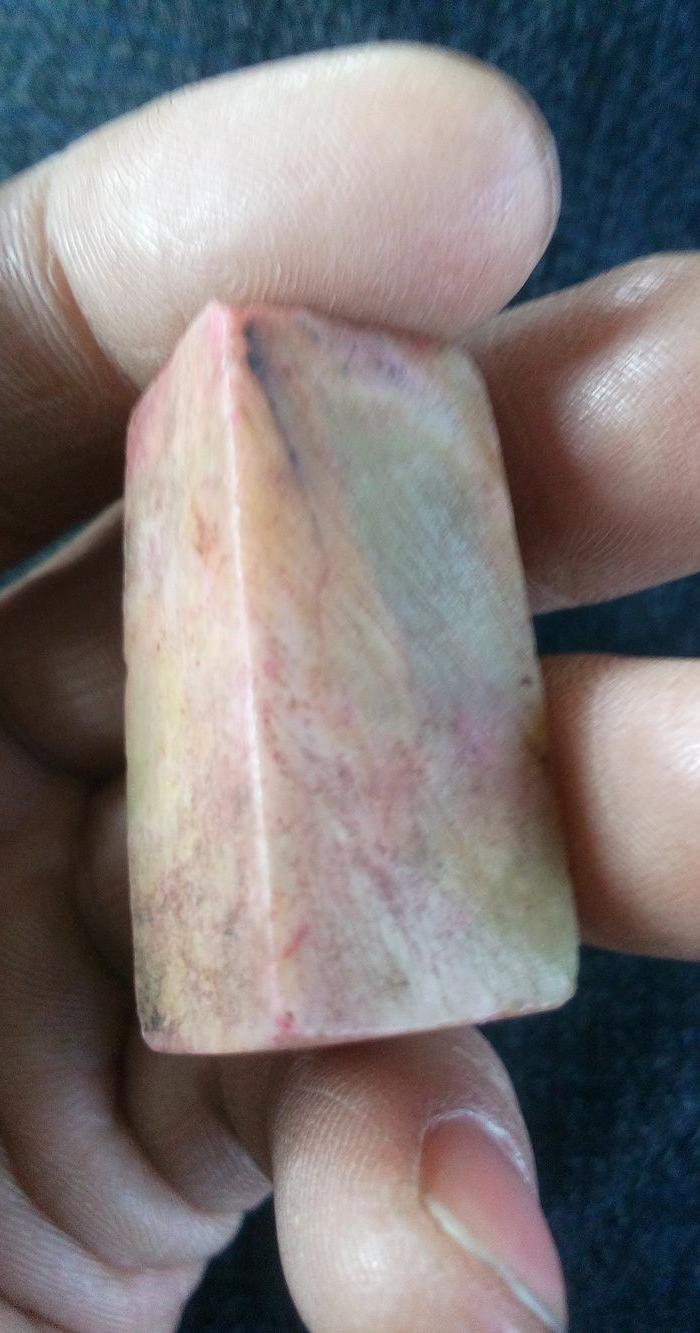 鱼脑冻寿山石老章料