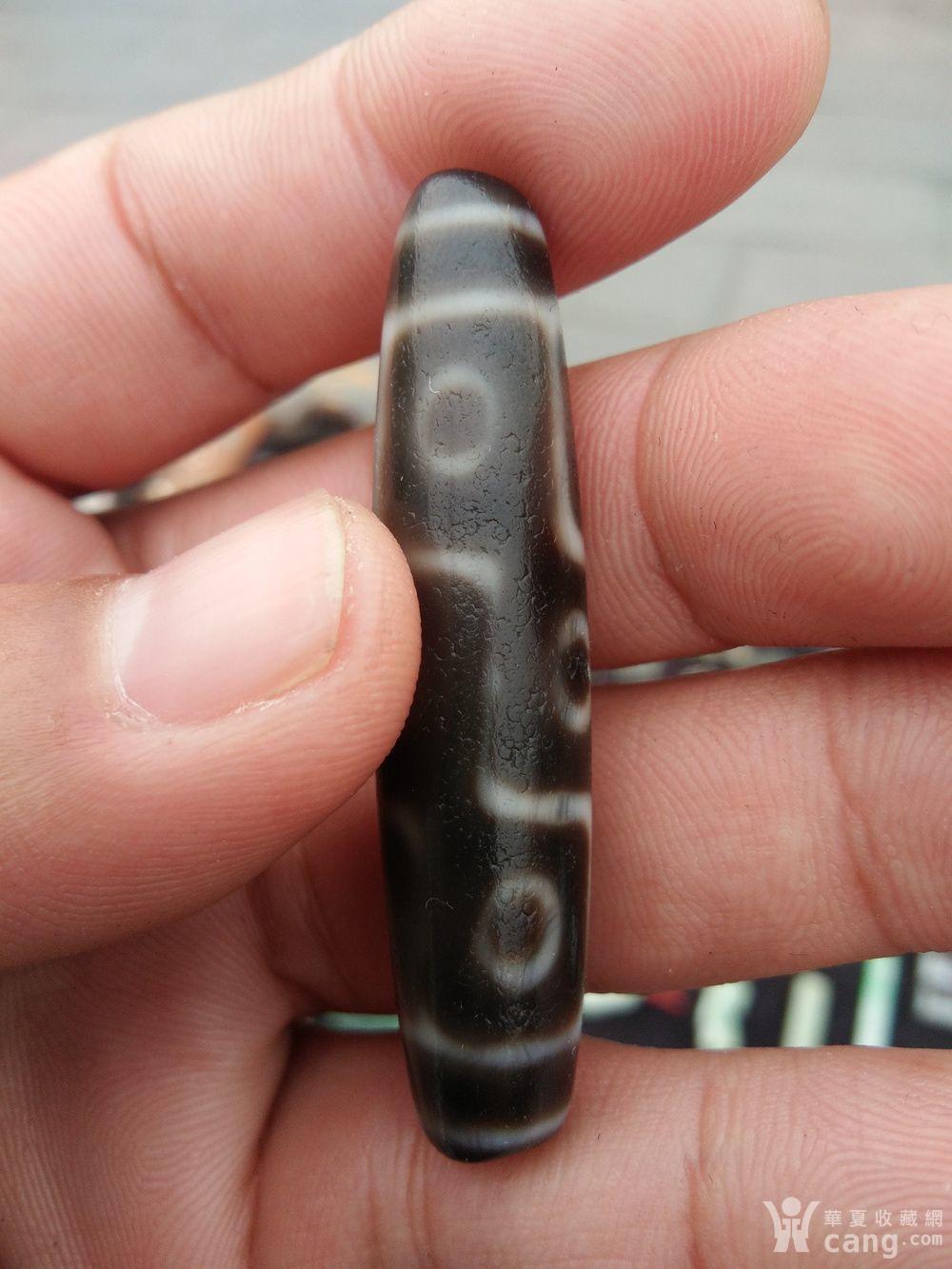 清-藏族天珠-九眼