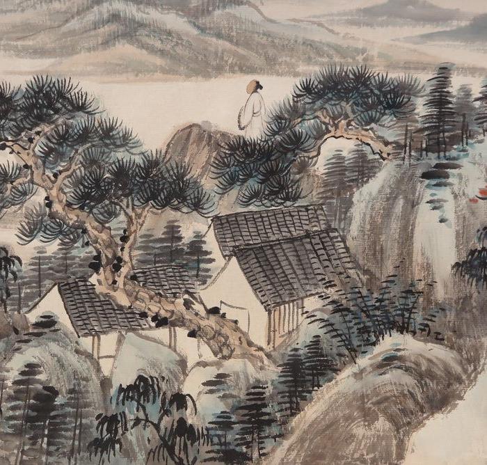 张大千山水长卷